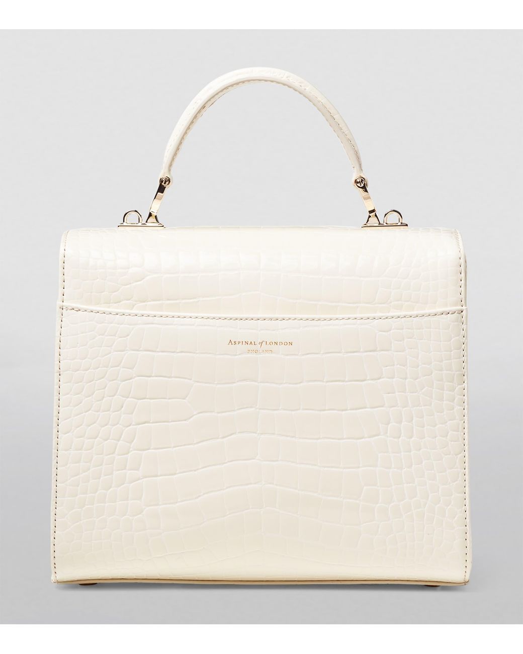 Aspinal White Mayfair Bag