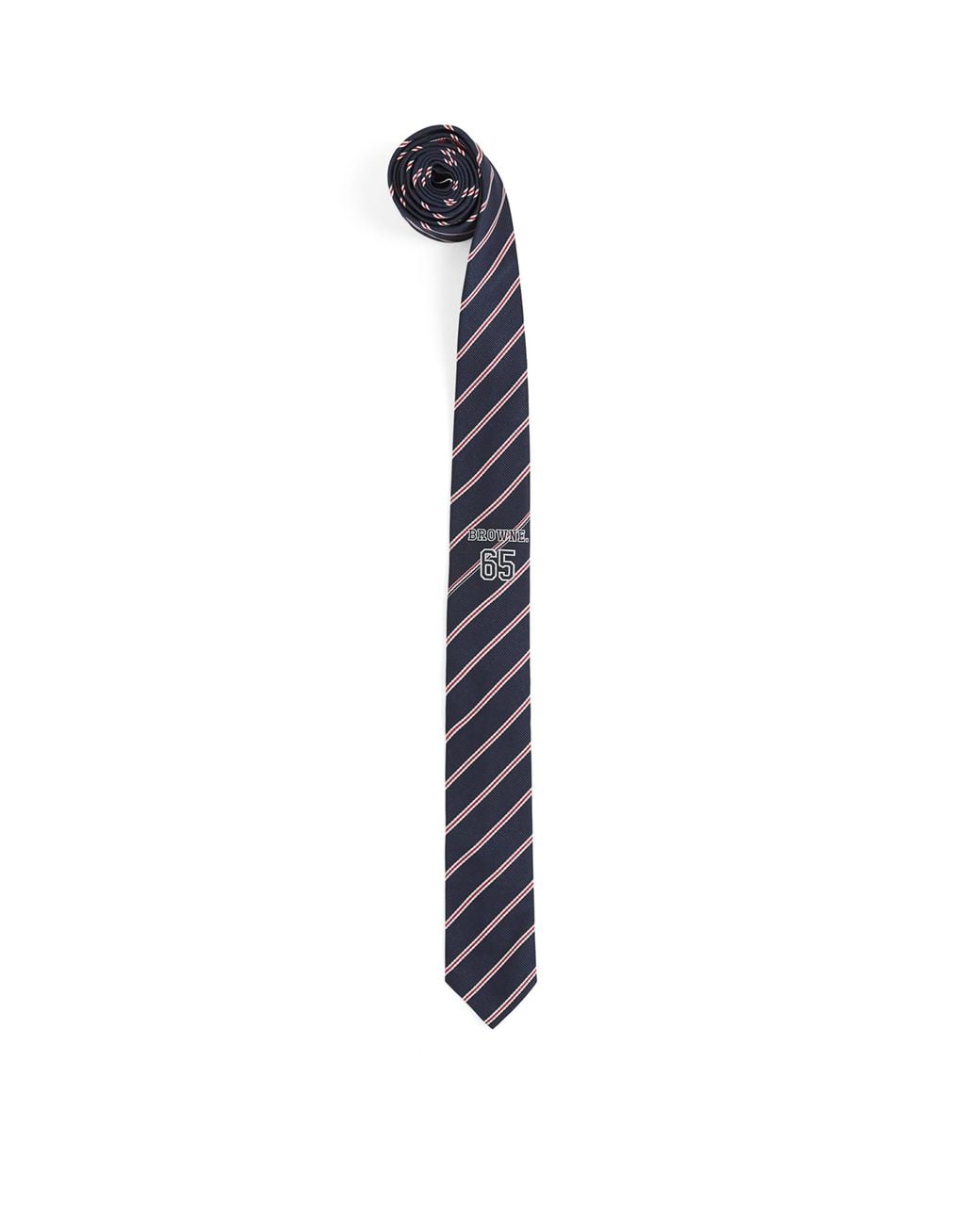 Thom Browne Blue Silk Browne 65 Tie for men