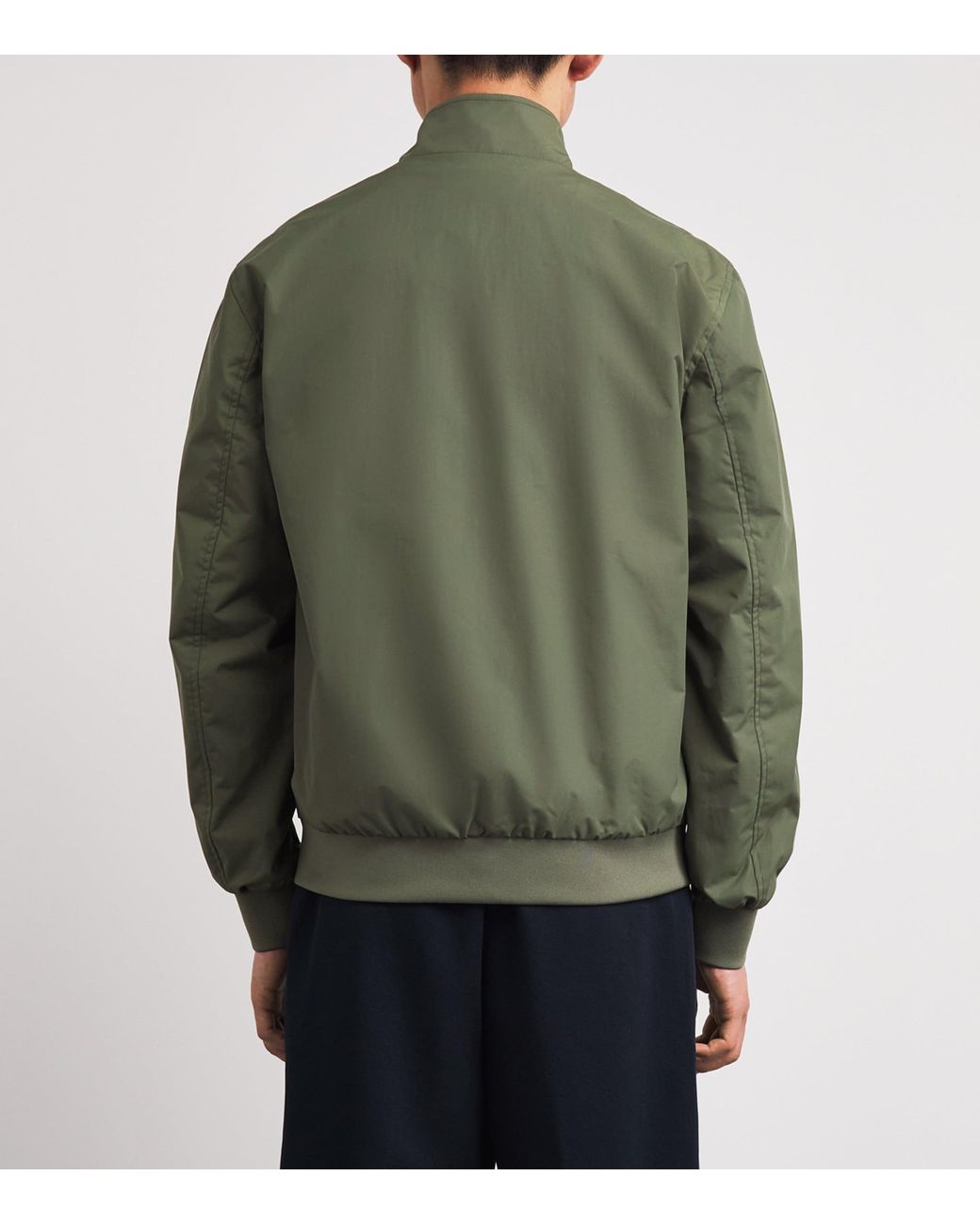 Fred Perry Green Brentham Jacket for men