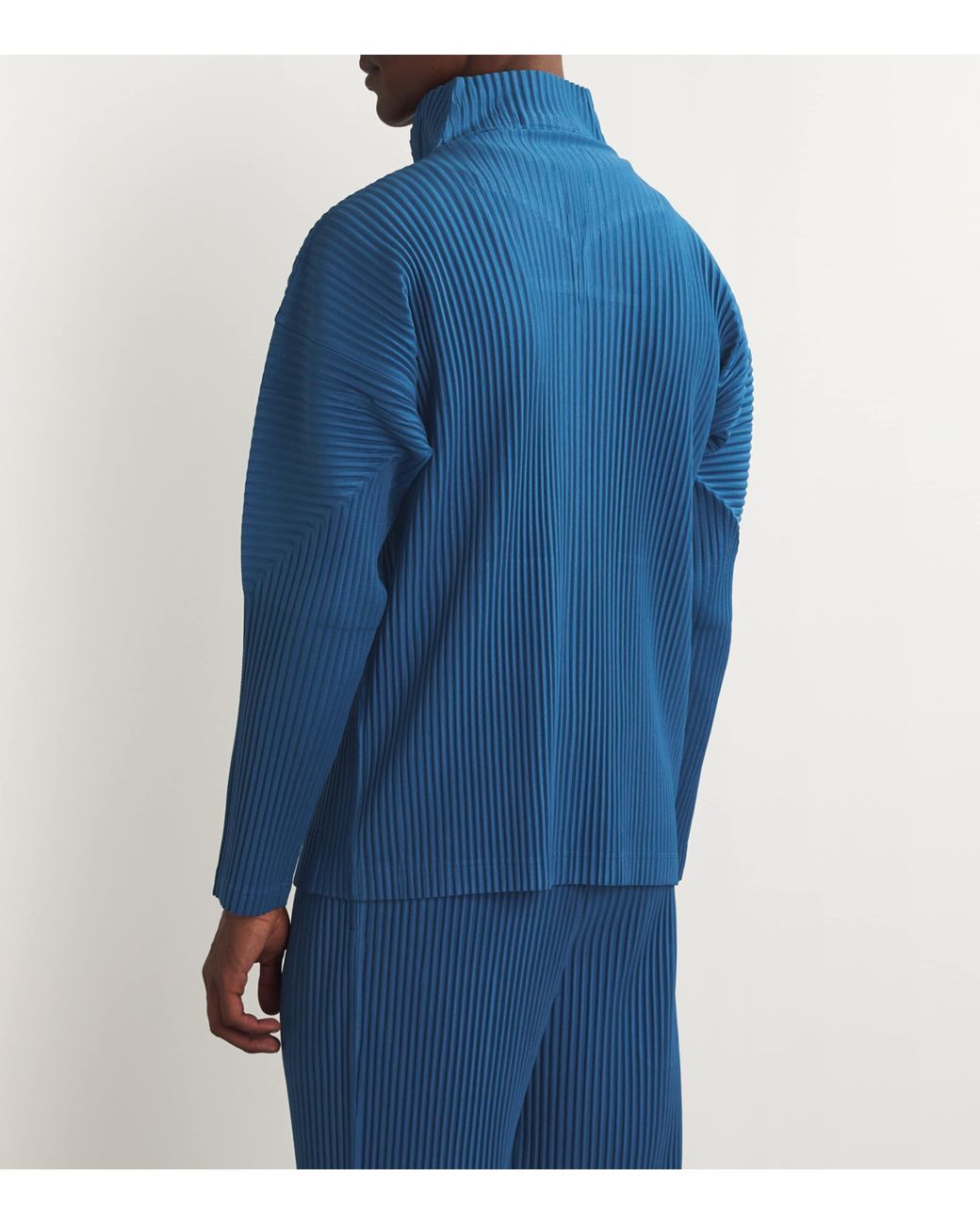 HOMME PLISSÉ ISSEY MIYAKE カーディガン　ネイビー HOMME PLISSE ISSEY MIYAKE オムプリッセ イッセイミヤケ BASICS