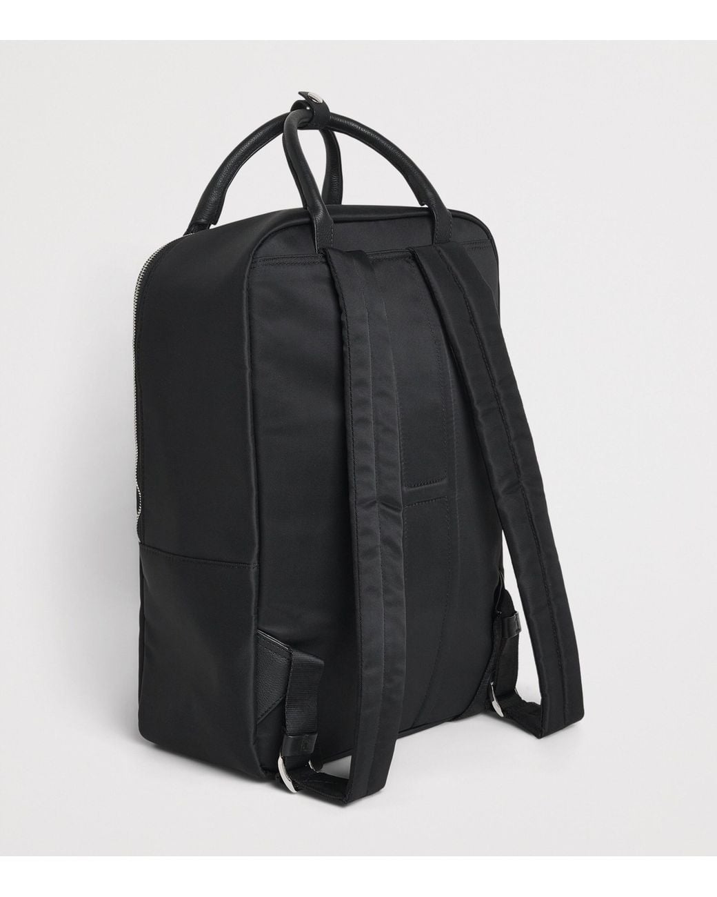 Harrods Black Nylon Backpack