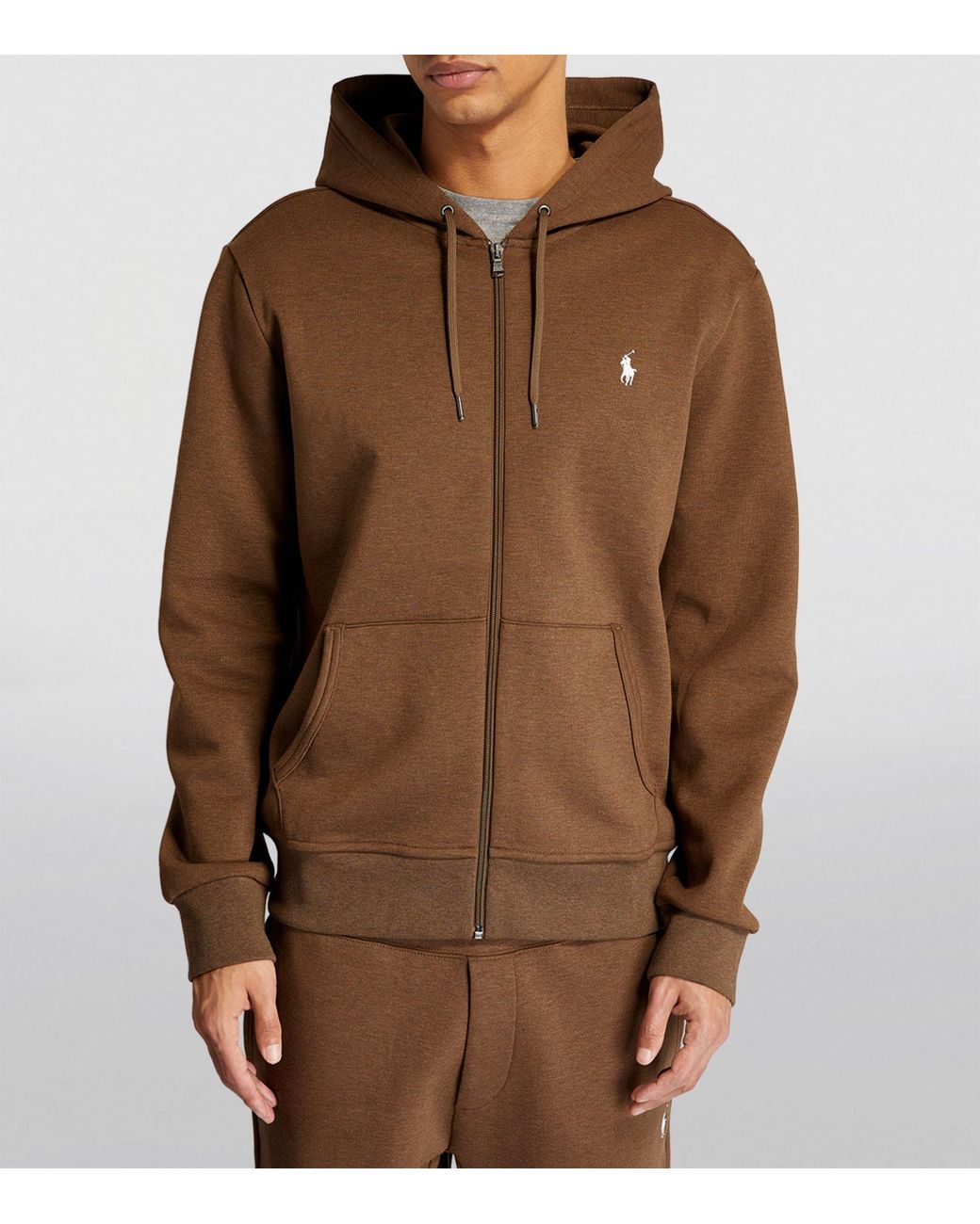polo-ralph-lauren-brown-Zip-up