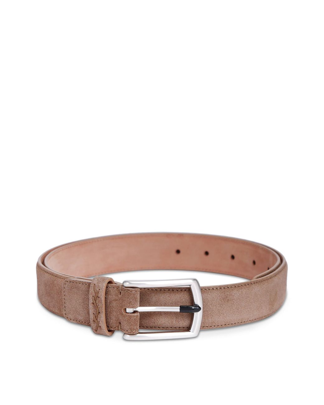 Zegna Brown Suede Belt for men