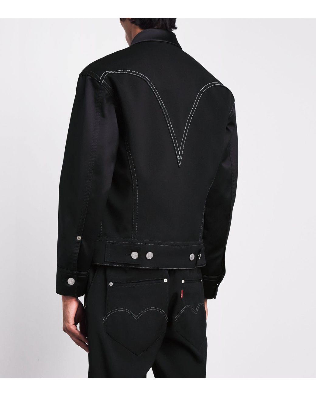 Junya Watanabe Black X Levi's Wool Jacket for men