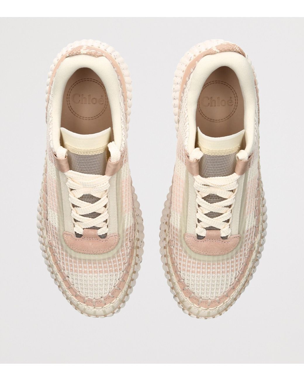Chloé Natural Nama Runner Sneakers