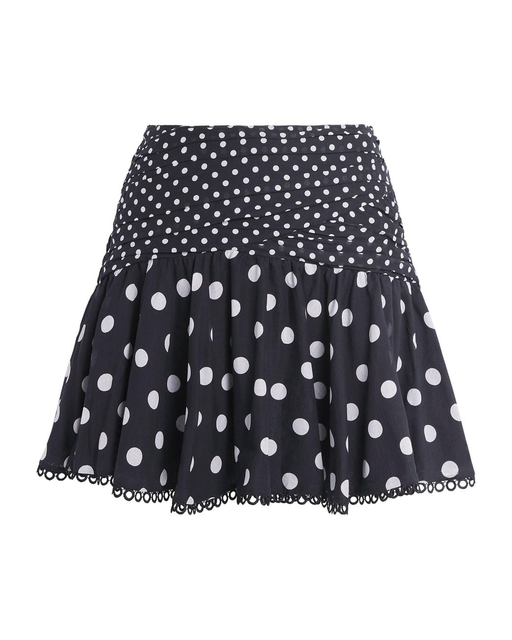 Charo Ruiz Black Noira Mini Skirt