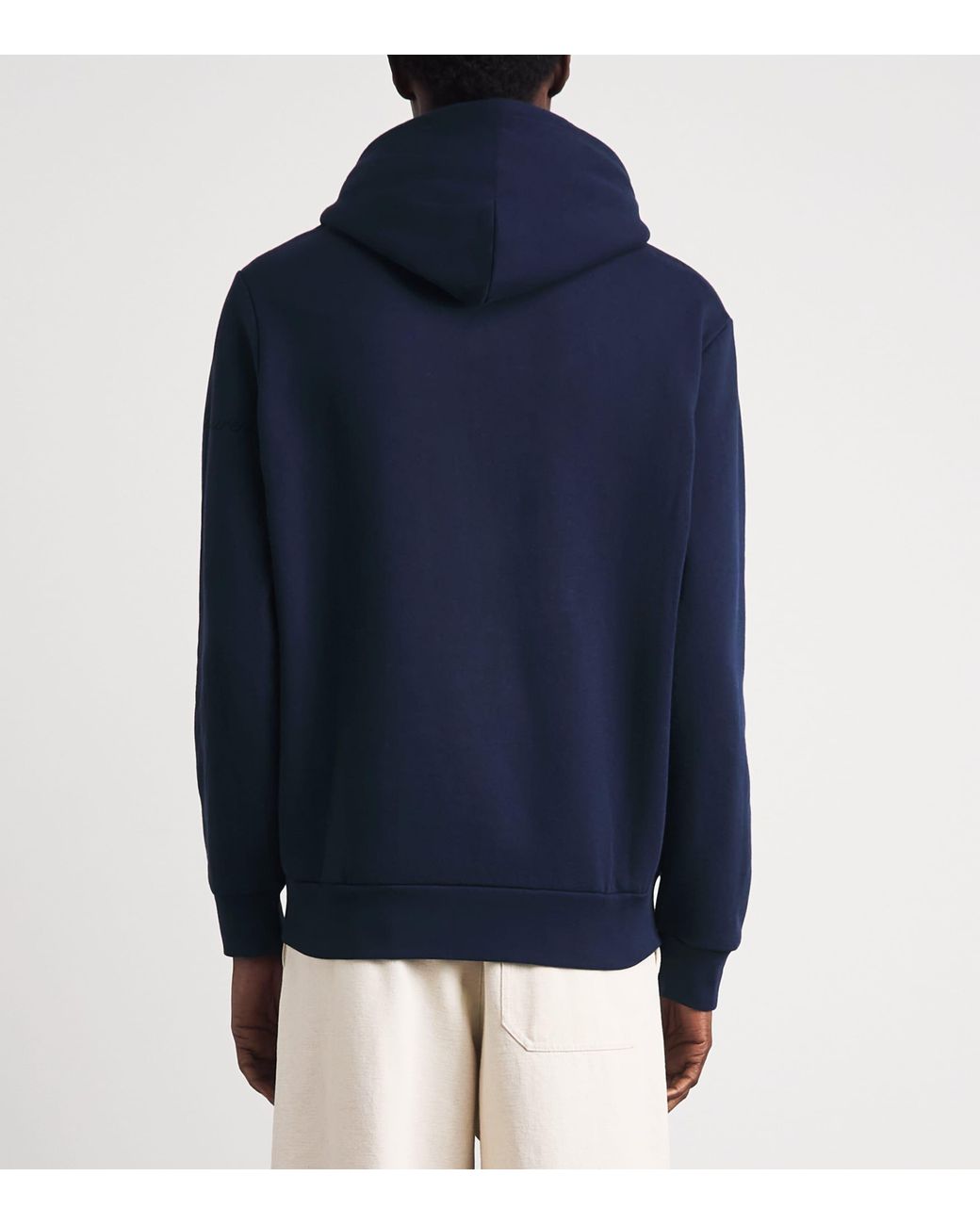 Polo Ralph Lauren Blue Embroidered Logo Hoodie for men