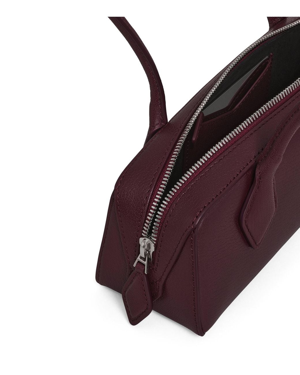Alaïa Purple Small Leather Le Teckel Shoulder Bag