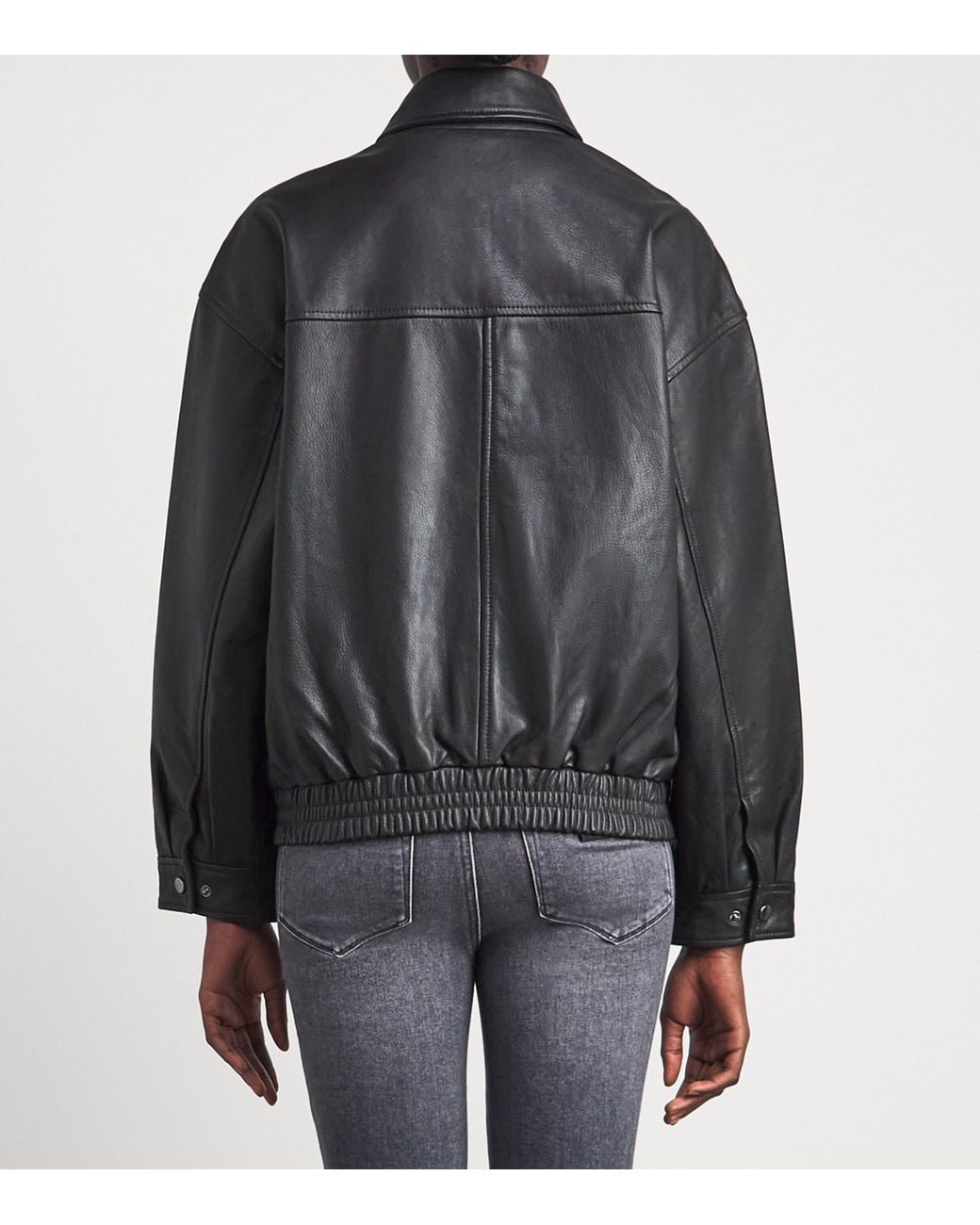 PAIGE Black Ashland Leather Jacket