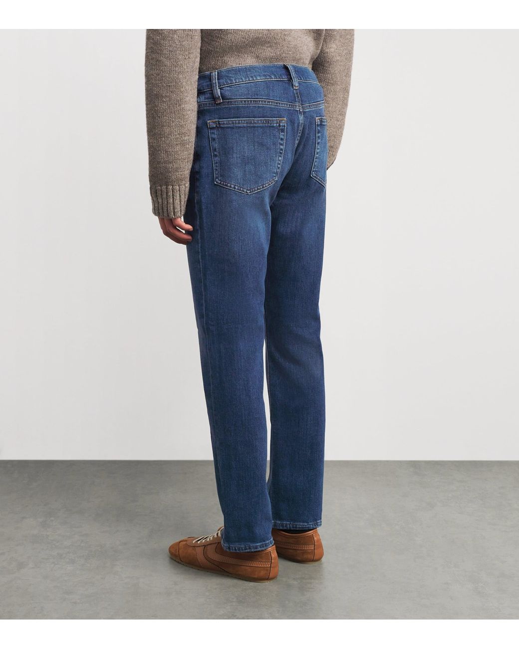 FRAME Blue The Modern Straight Jeans for men