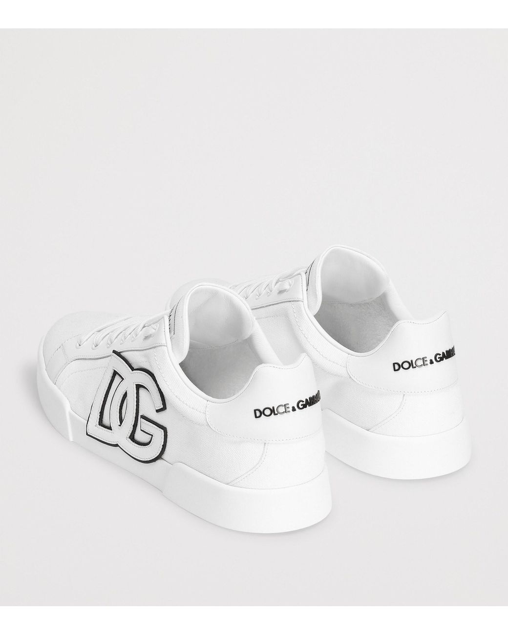 Dolce & Gabbana White Portofino Low-Top Sneakers for men