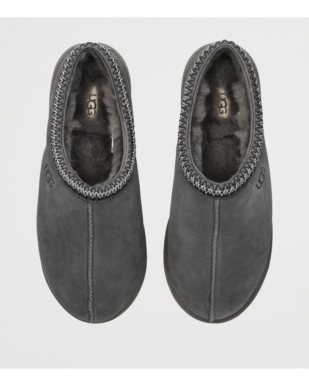 Ugg Gray Suede Tasman Ii Slippers for men