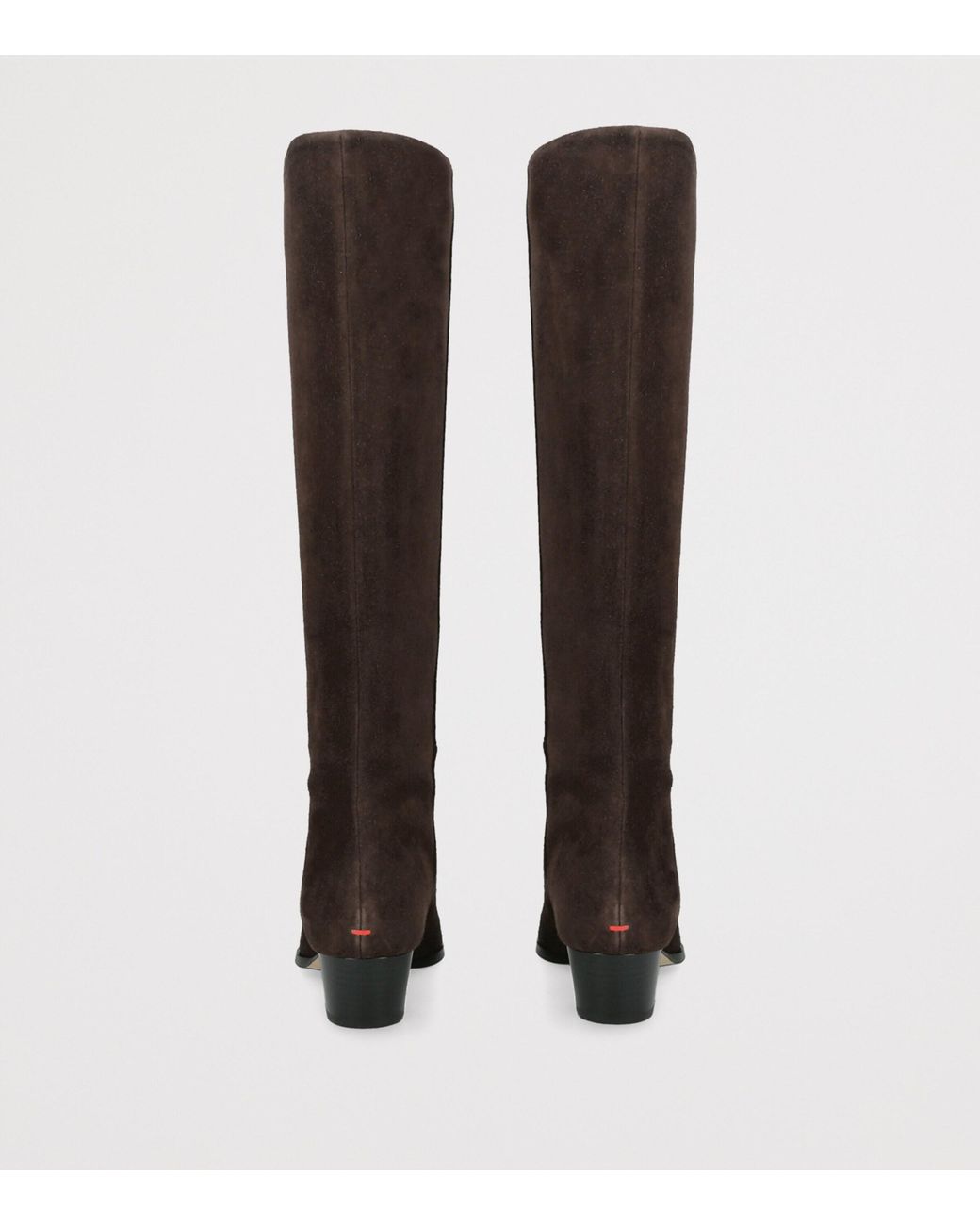 Aeyde Brown Suede Medea Knee-High Boots 45