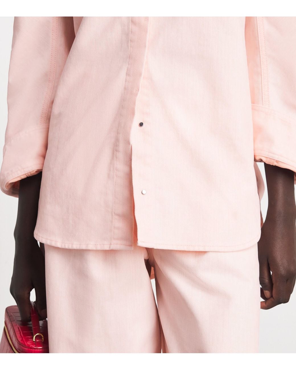Jacquemus Pink De-Nîmes Denim Shirt
