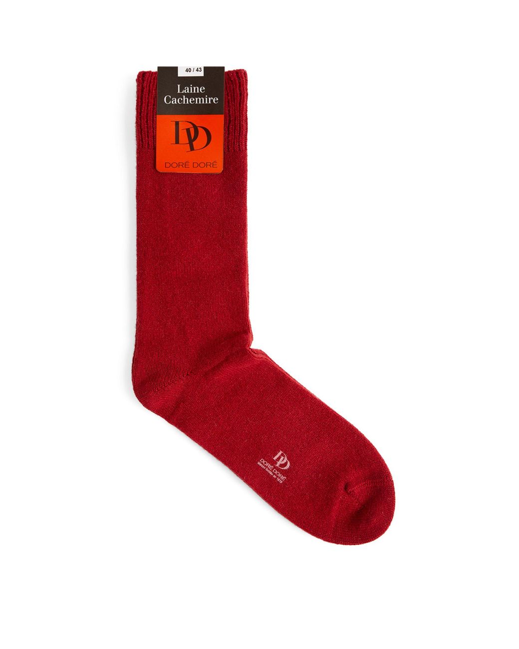 Doré Doré Cashmere-blend Socks in Red for Men - Lyst