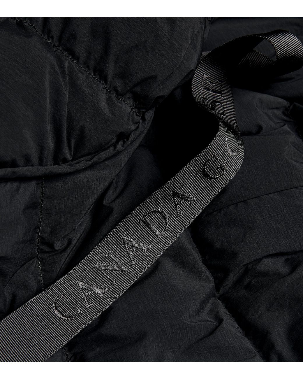 Canada Goose Black Down-Filled Clair Long Coat