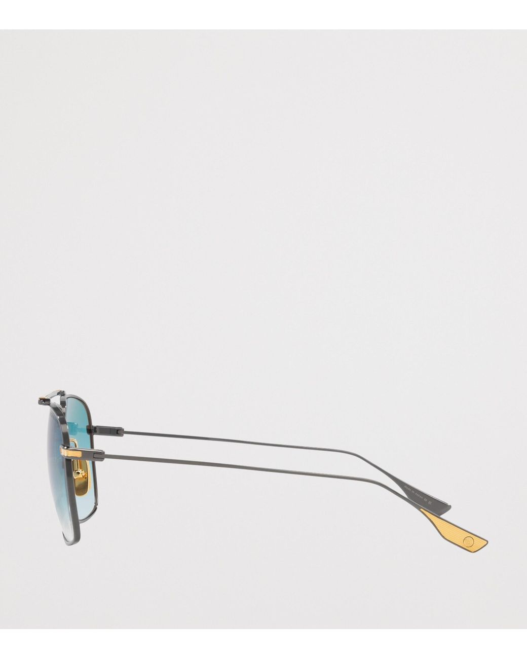 Dita Eyewear Blue Metal Alkamx Aviator Sunglasses for men