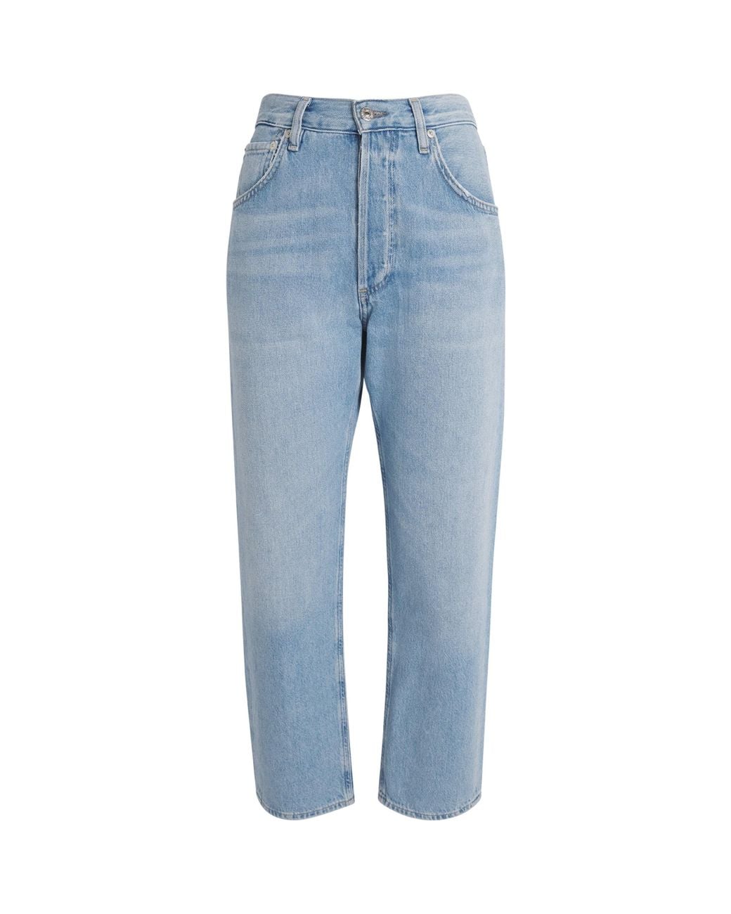 Citizens of Humanity Blue Winslow Low-Rise Boyfriend Jeans
