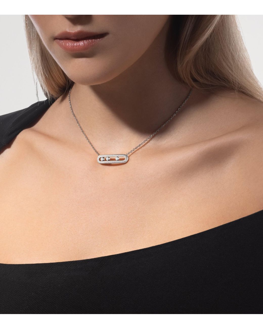 Messika Natural Move Classique And Diamond Necklace