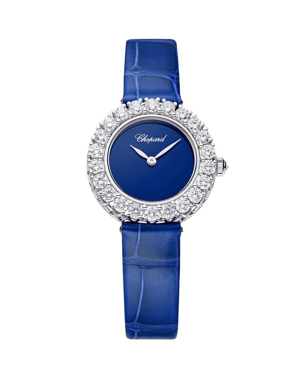 Chopard Blue Diamond And Agate L'Heure Du Diamant Watch