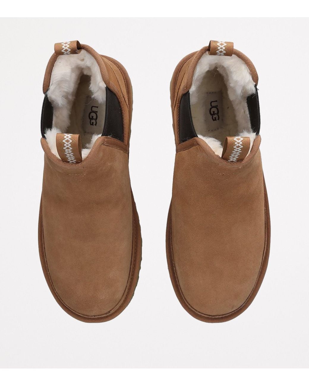 Ugg Brown Suede Neumel Chelsea Boots for men
