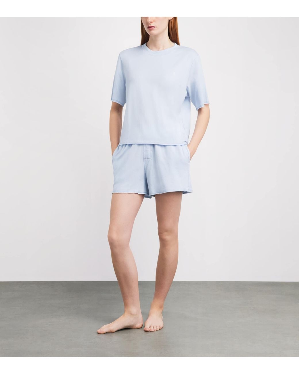 Polo Ralph Lauren Blue Terry Short Pyjama Set