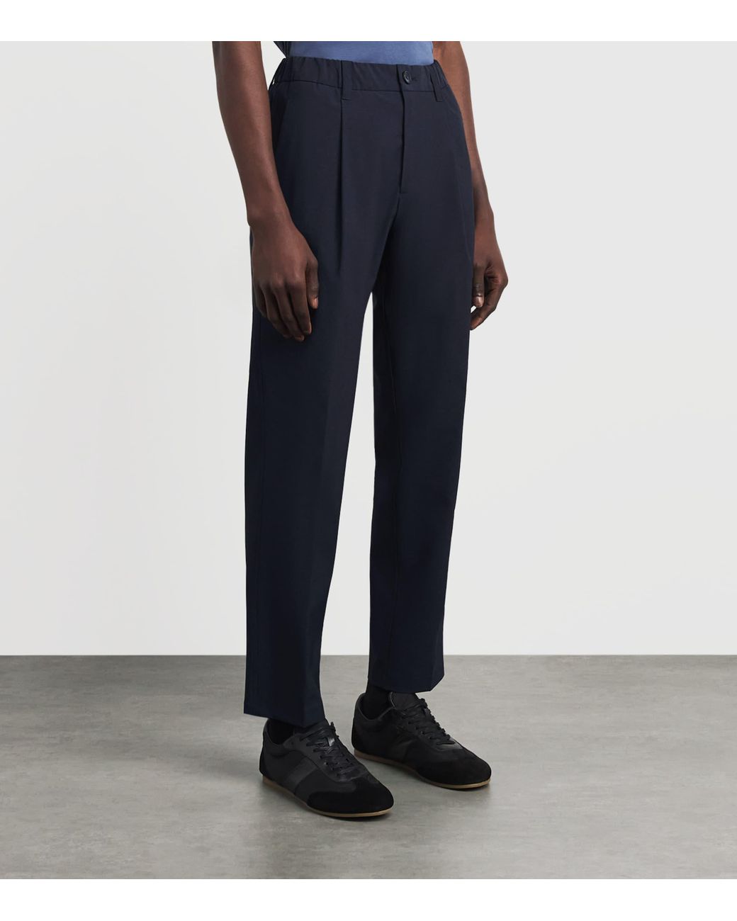 Herno Blue Technical Cargo Trousers for men