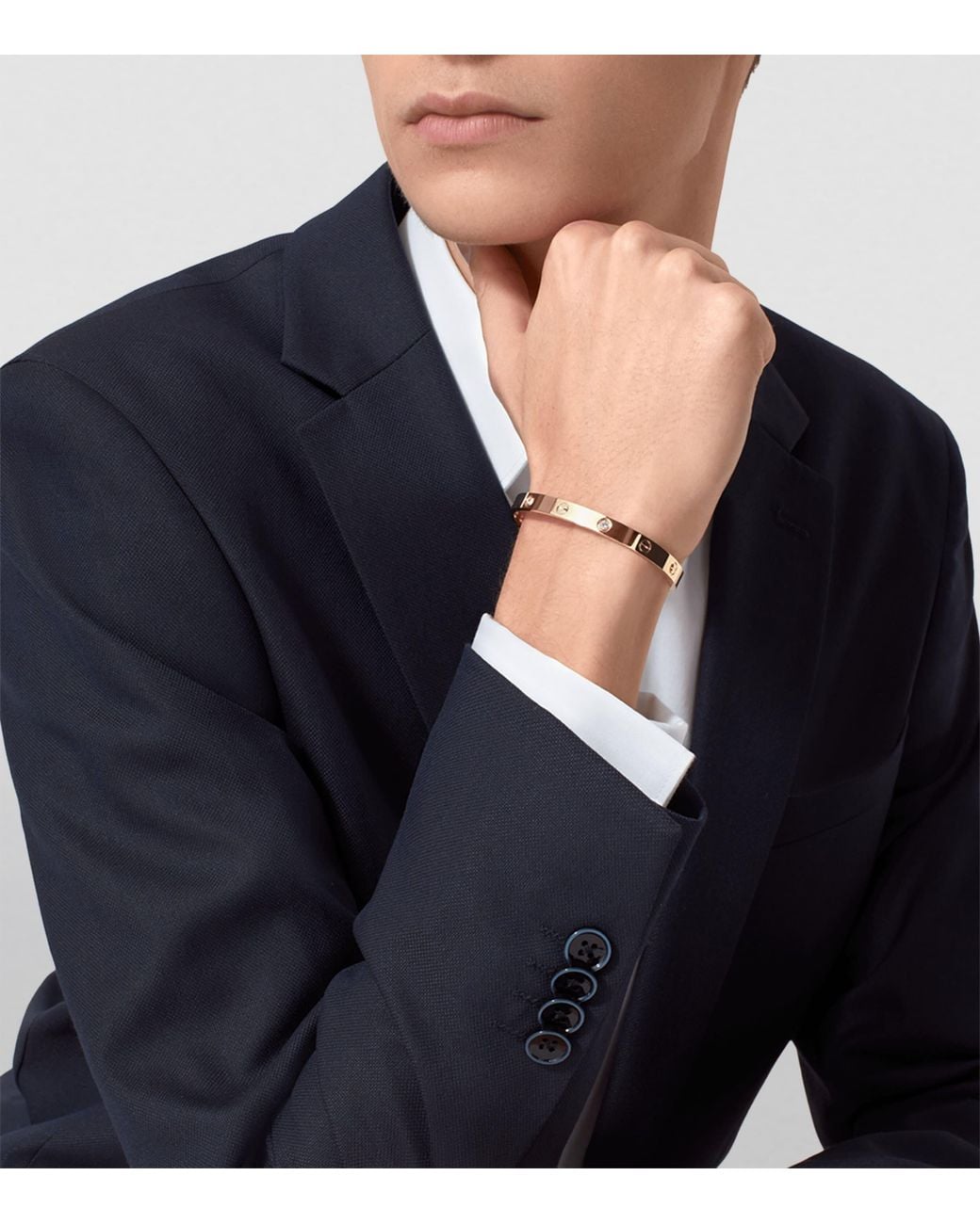 Cartier Natural Love Classic 4-Diamond Bracelet