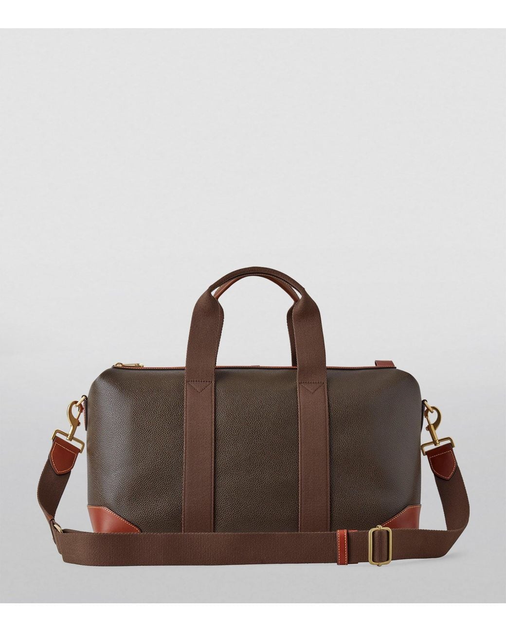 Mulberry Brown Heritage Clipper Holdall for men