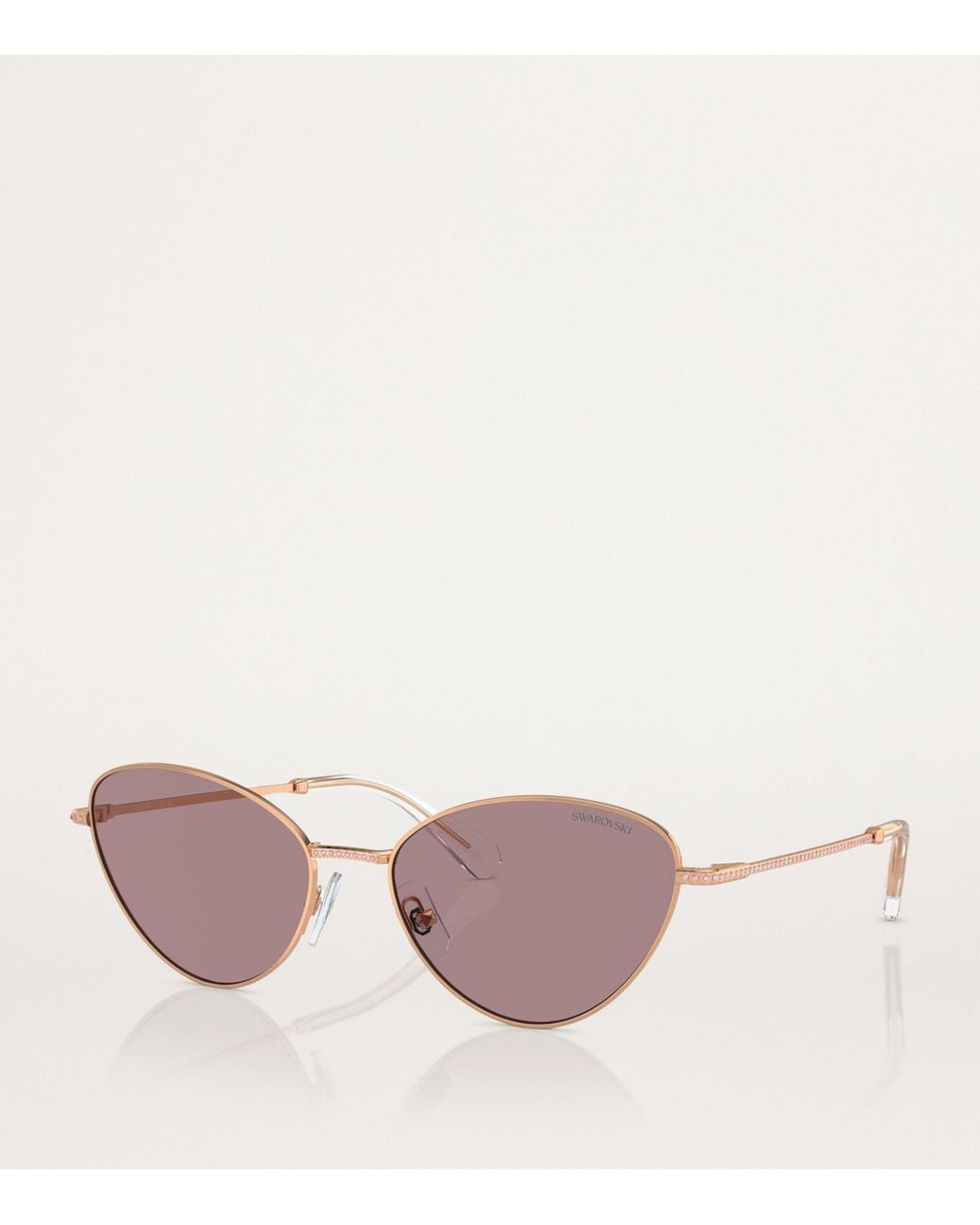 Swarovski Pink Metal Sk7014 Sunglasses