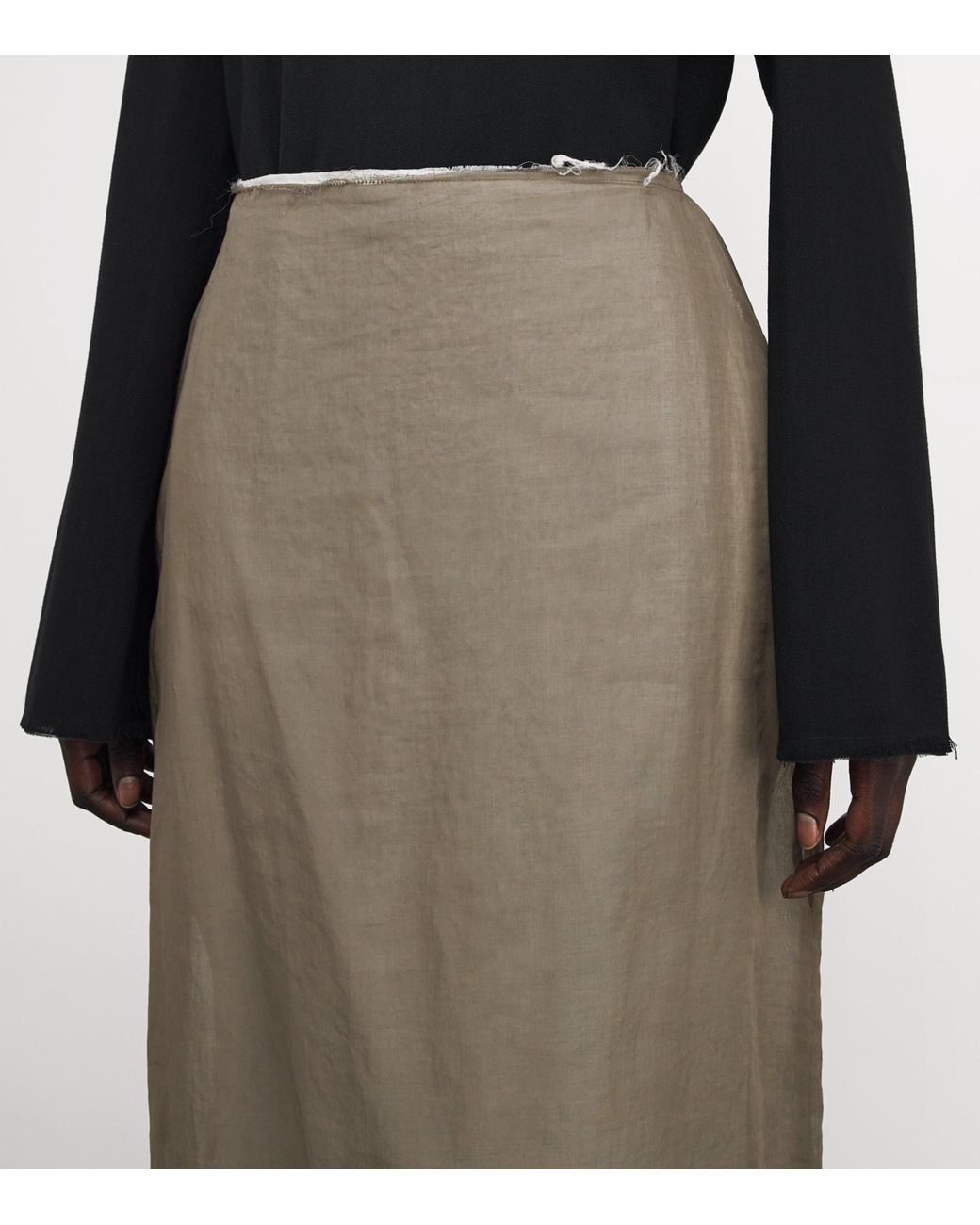 スカート [THE ROW] Zaira cotton skirt THE ROW | Zaira Cotton Skirt | Women | Lane Crawford