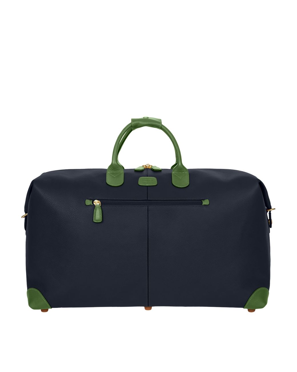 Bric's Blue Leather Bellagio Holdall for men