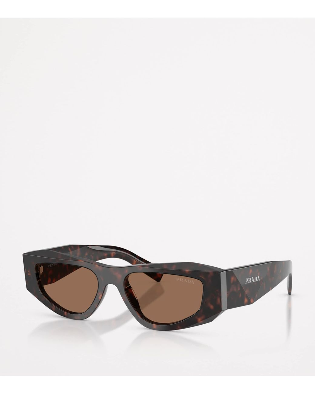 Prada Brown Acetate Pr B19S Sunglasses for men