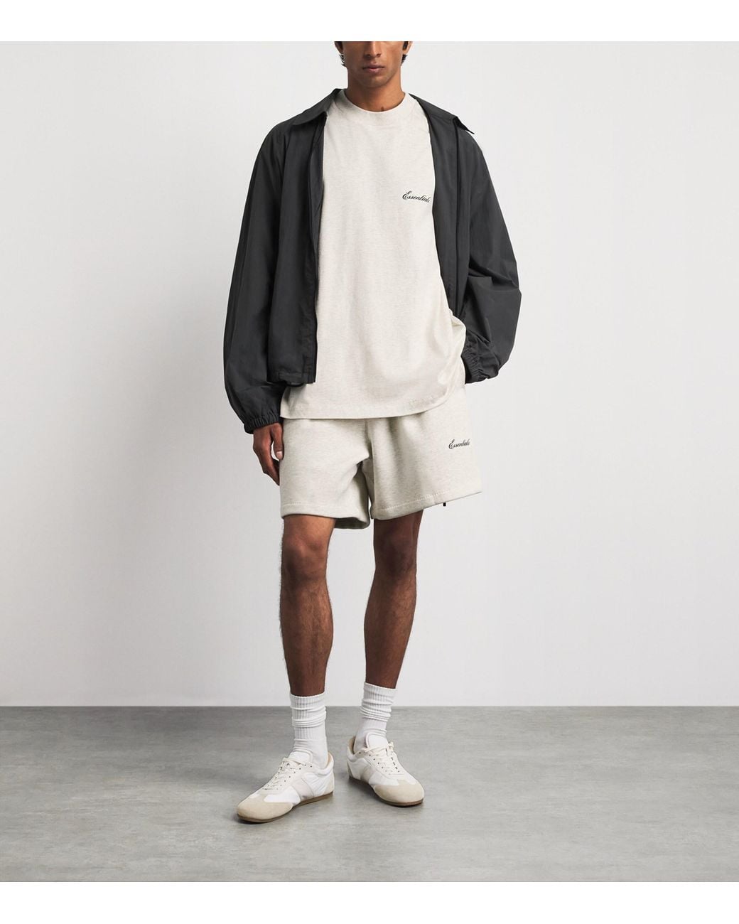 Fear Of God White Logo Script T-Shirt for men