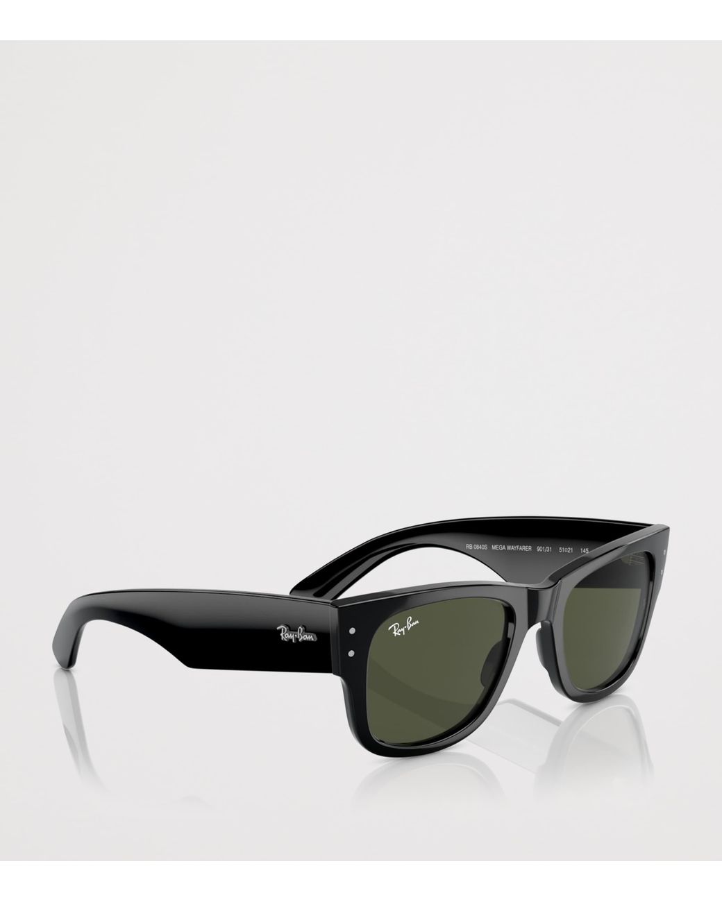 Ray-Ban Black Mega Wayfarer Sunglasses