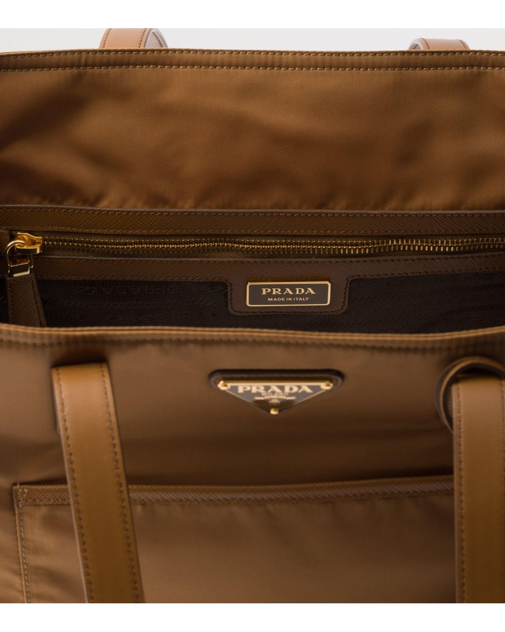 Prada Brown Medium Re-Nylon Re-Edition 1978 Tote Bag