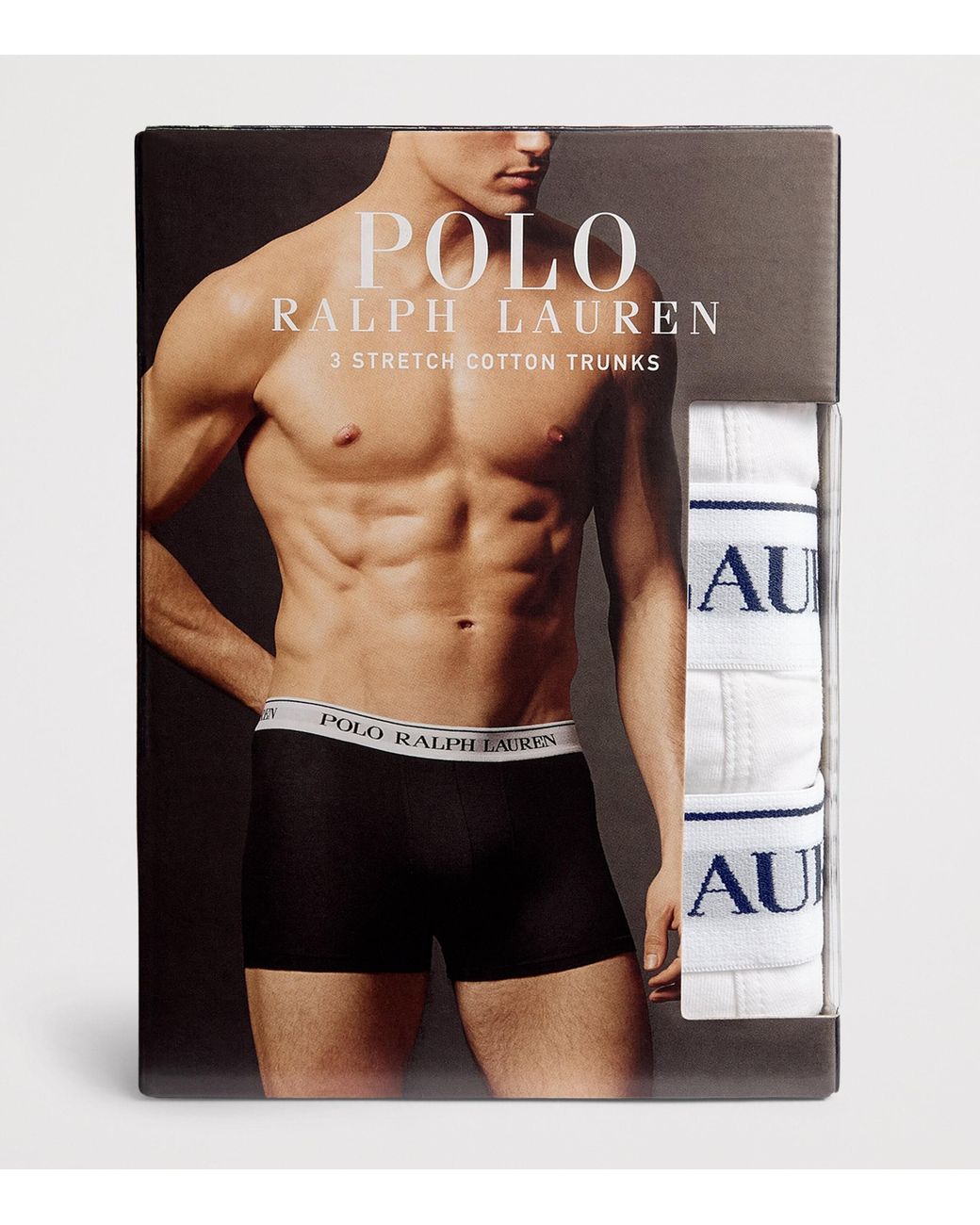 Polo Ralph Lauren Brown Stretch-Cotton Classic Trunks for men