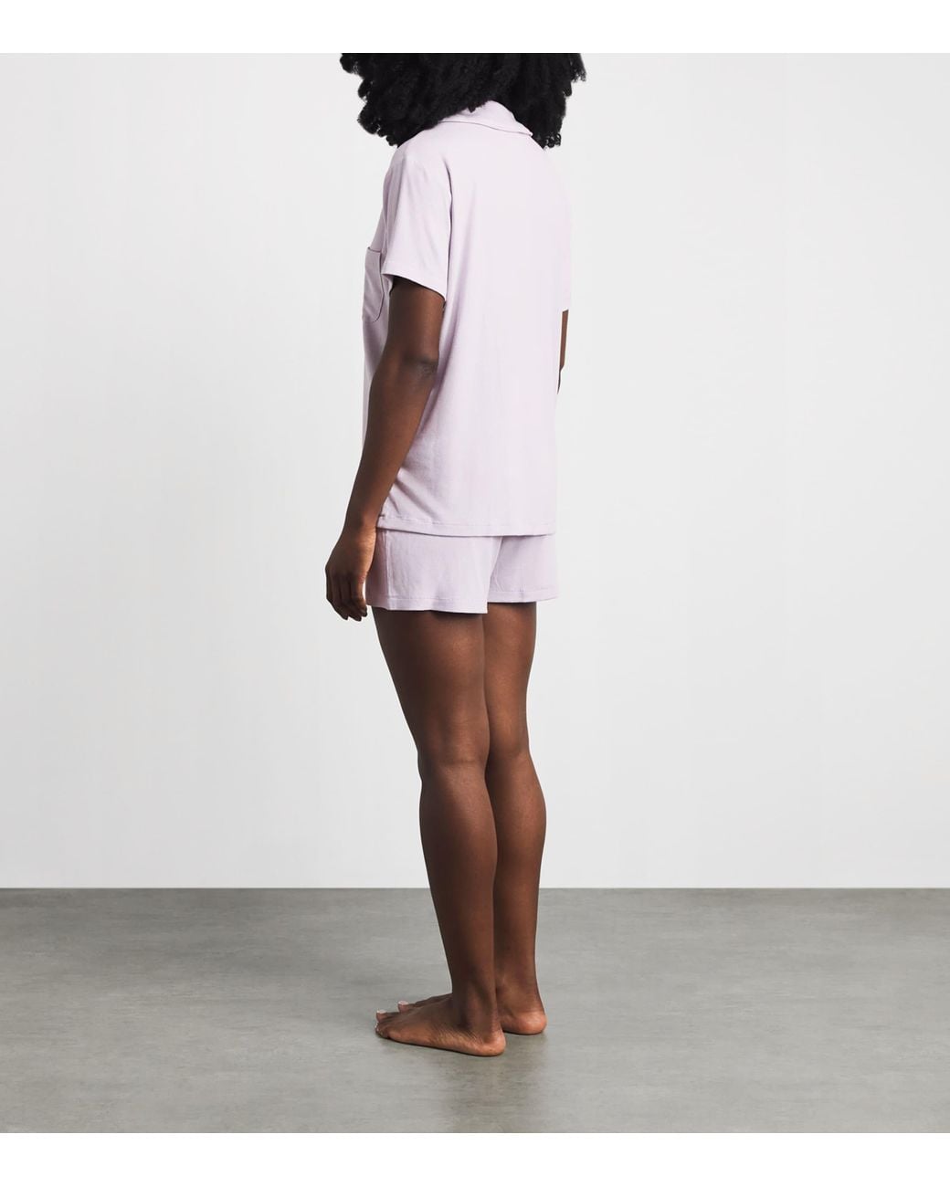 Skims Purple Soft Lounge Short Pyjamas