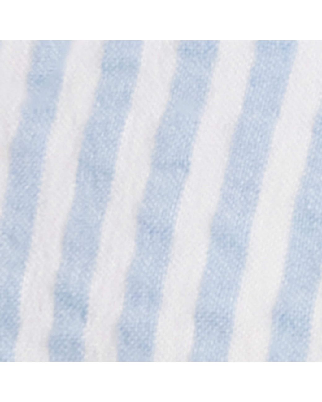 Vilebrequin White Seersucker Stripe Turtle Baseball Cap for men