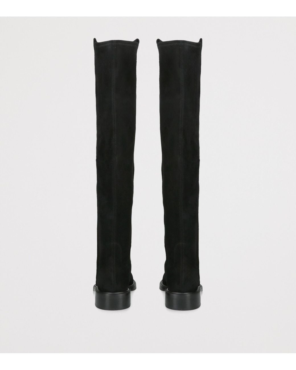 Stuart Weitzman Black Suede 5050 Gisele Over-The-Knee Boots