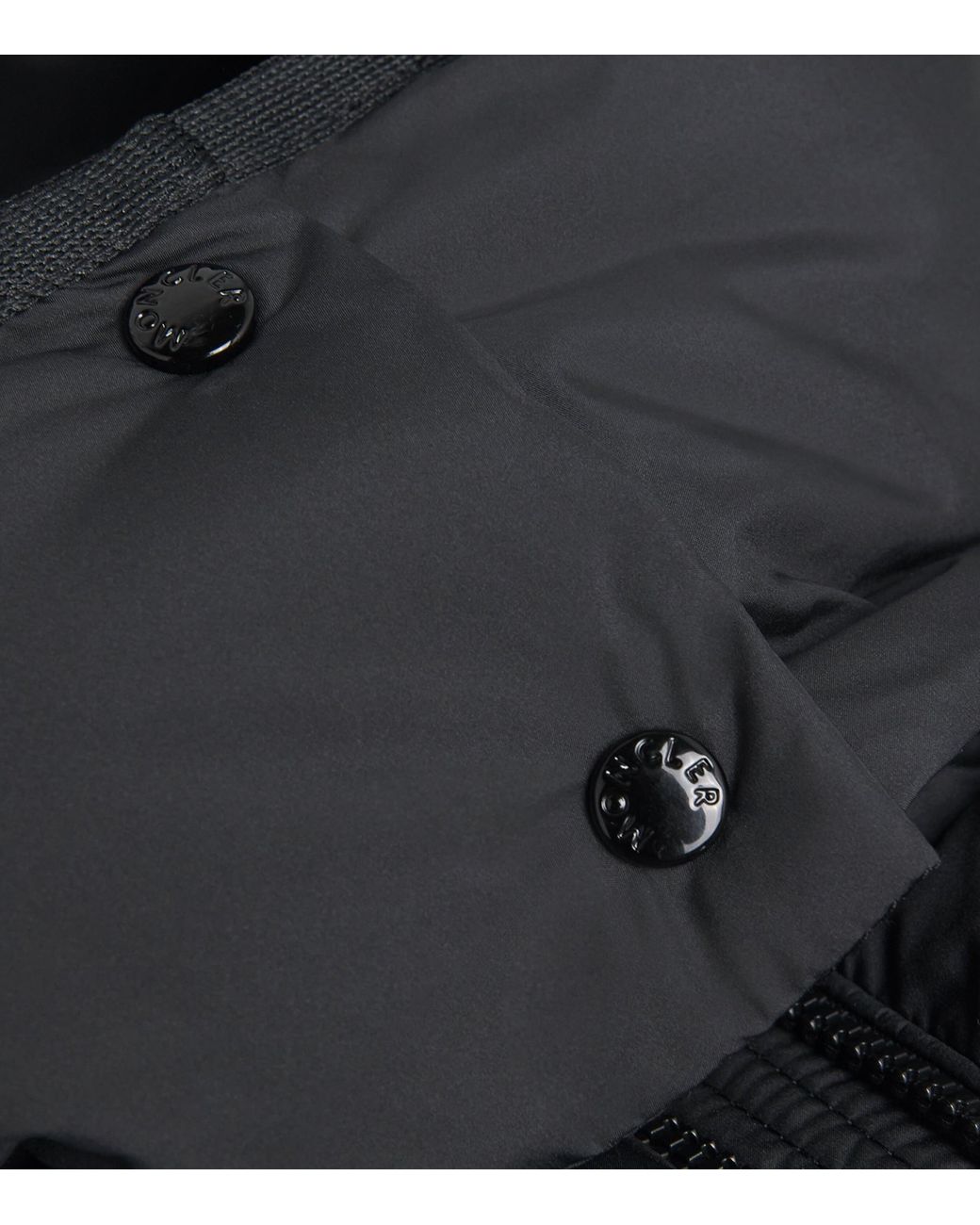 Moncler Black Down Water-Resistant Fourmines Jacket