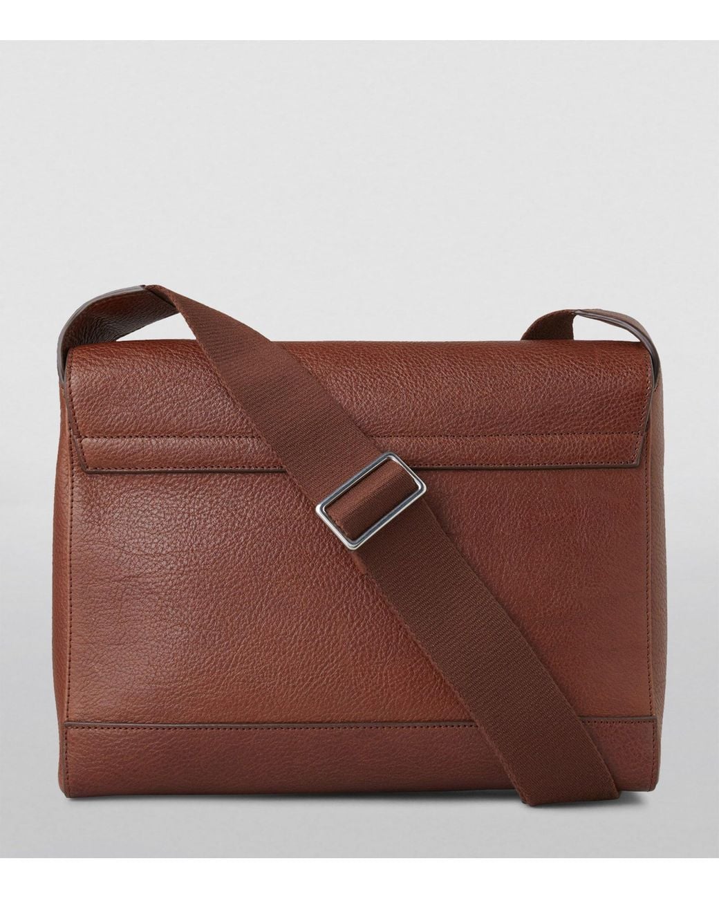 Mulberry Brown Small Leather Chiltern Messenger Bag for men