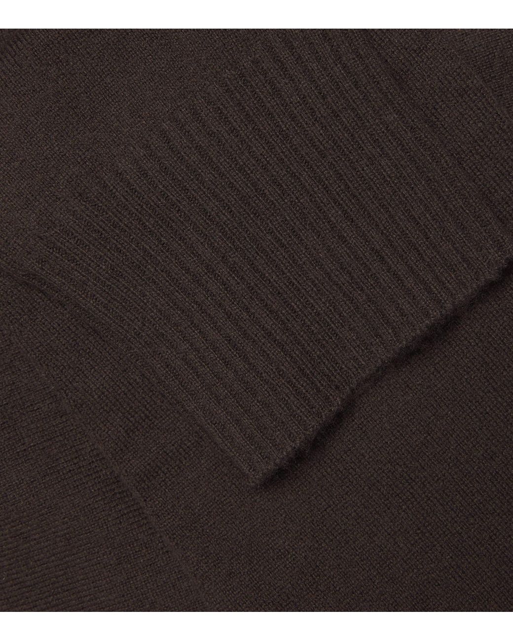 arch4 Black Cashmere V-Neck Holyhead Sweater