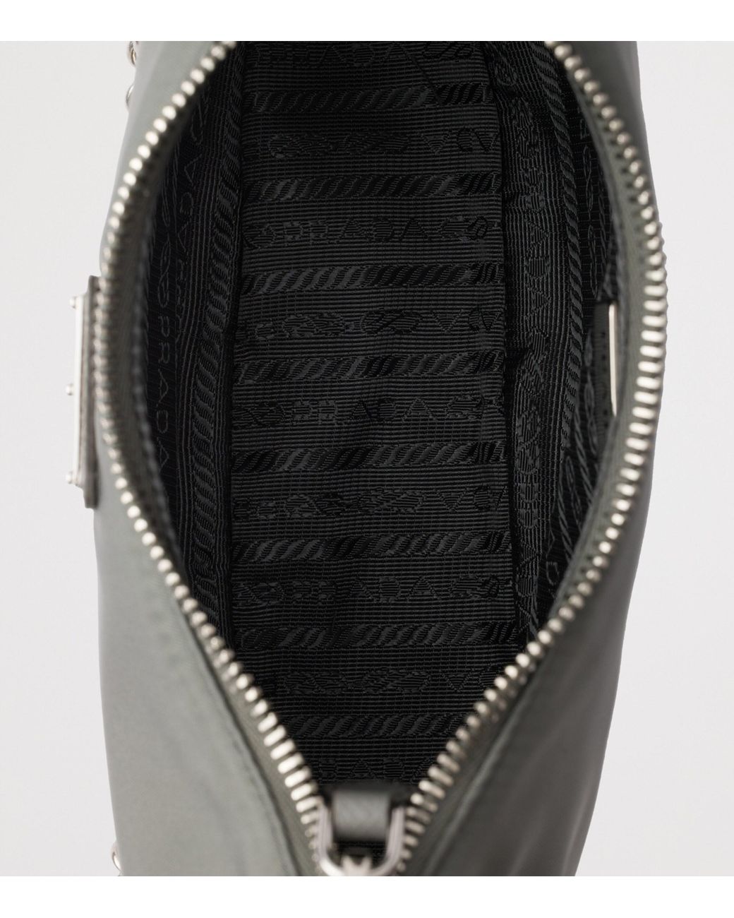 Prada Gray Re-Nylon Re-Edition 2005 Shoulder Bag
