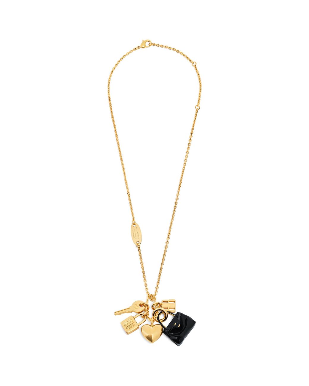 Balenciaga Metallic Carousel Rodeo Collector Necklace