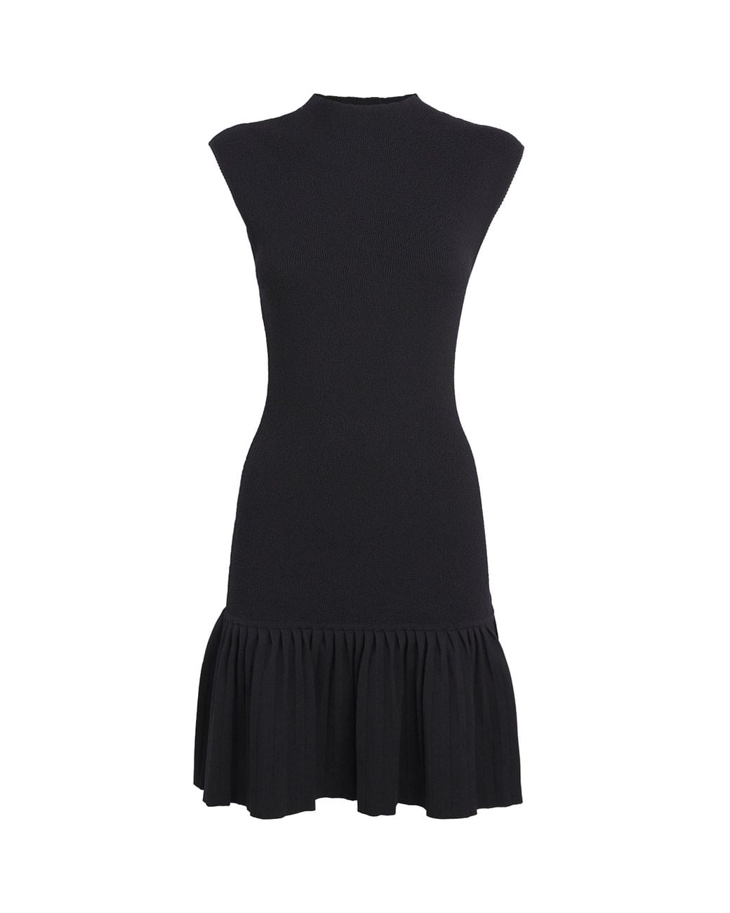 Claudie Pierlot Black Knitted Mini Dress