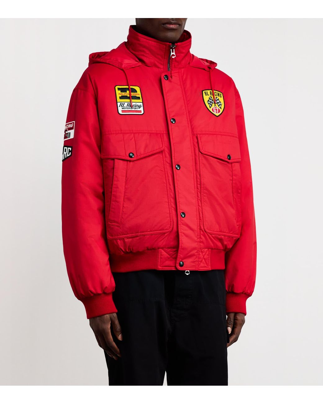Polo Ralph Lauren Racing Jacket in Red for Men | Lyst