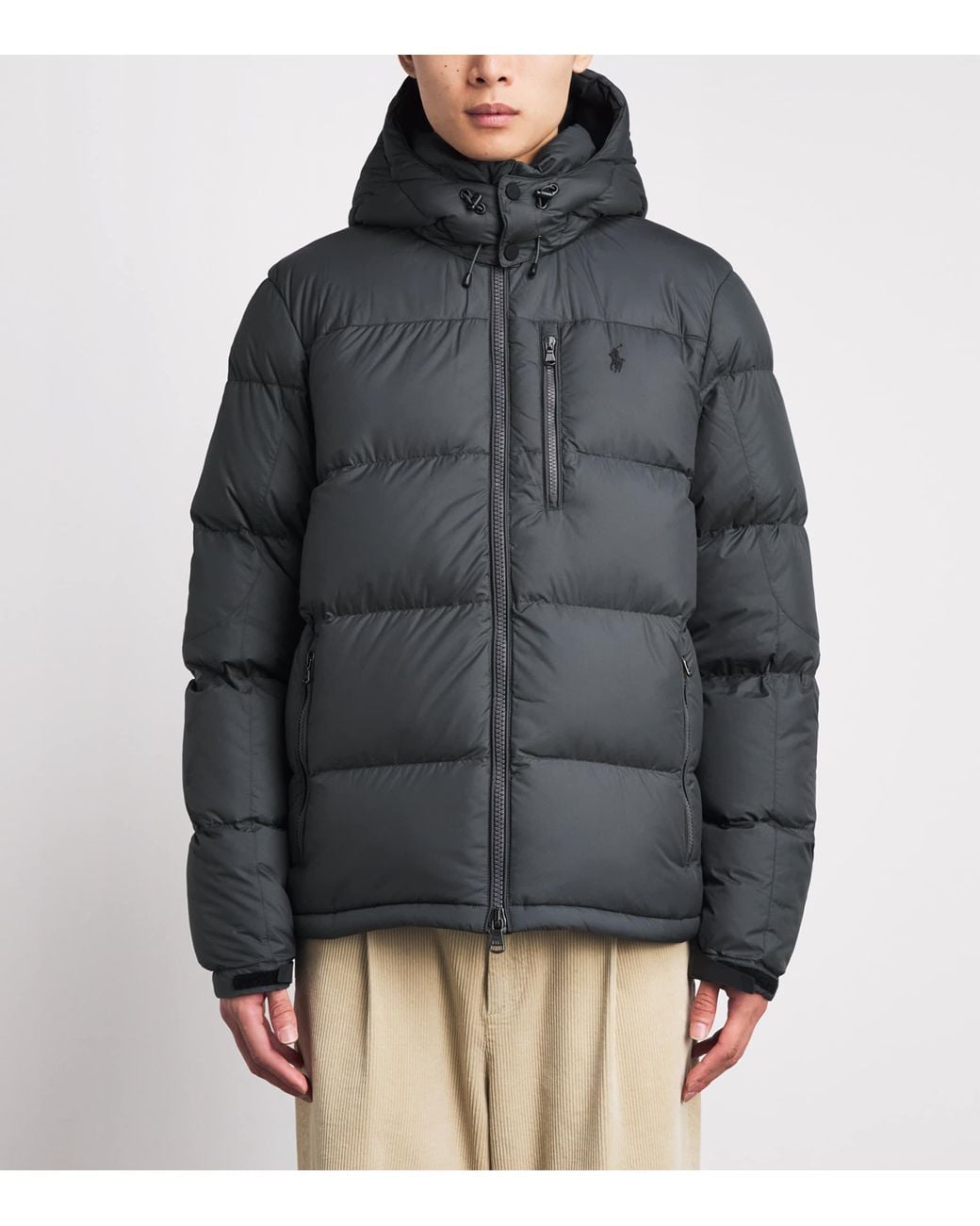 Polo Ralph Lauren Gray Down-Padded Gorham Jacket for men