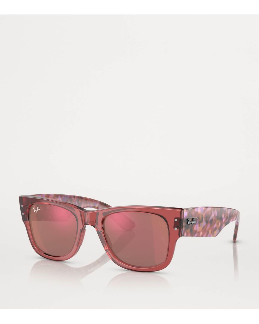Ray-Ban Pink Rb0840S Mega Wayfarer Sunglasses