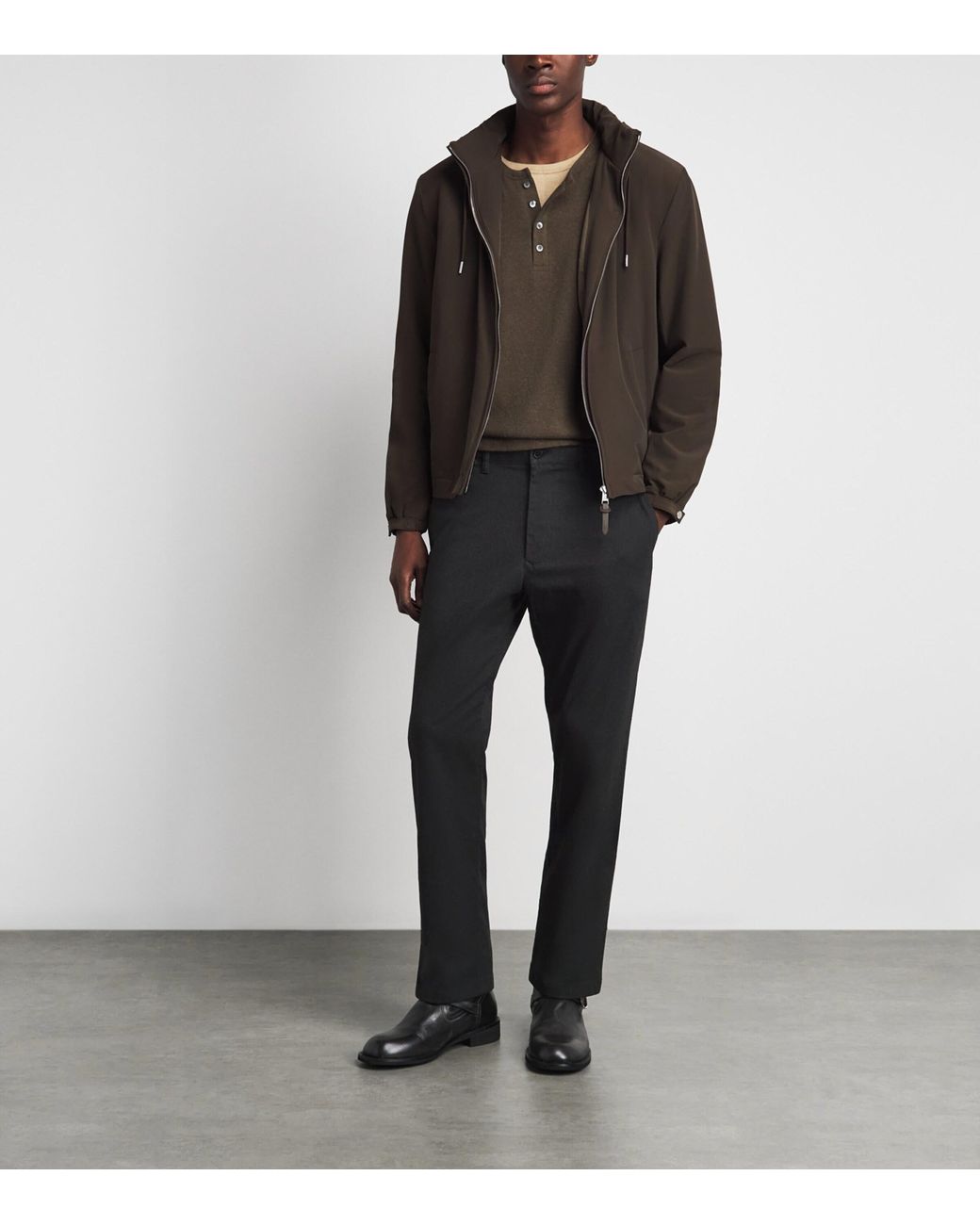 NN07 Black Aden Chinos for men
